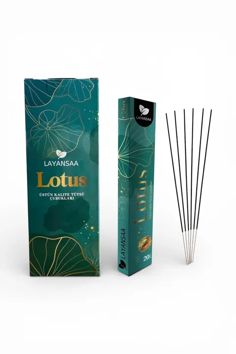 Layansaa Lotus Tütsüsü – 20’li Doğal Çubuk Tütsü