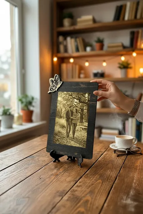 Kişiye Özel Ahşap Üzerine Fotoğraf Baskı Tablo