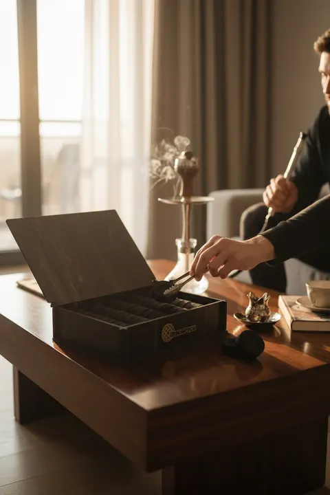 Premium Hızlı Yanan 50'li Tablet Kömür - Nargile ve Buhur İçin Özel Seri