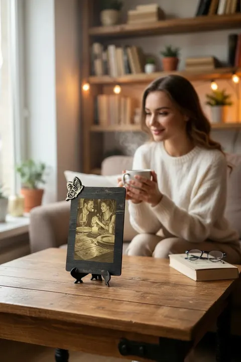 Kişiye Özel Ahşap Üzerine Fotoğraf Baskı Tablo