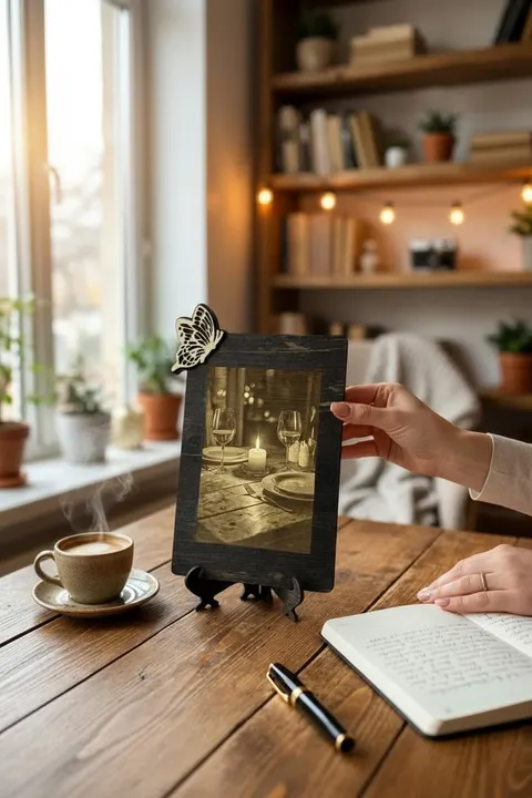Kişiye Özel Ahşap Üzerine Fotoğraf Baskı Tablo