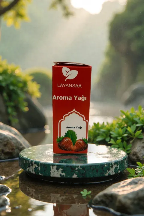 Layansaa Çilek Aroma Yağı | Tatlı ve Neşeli Koku