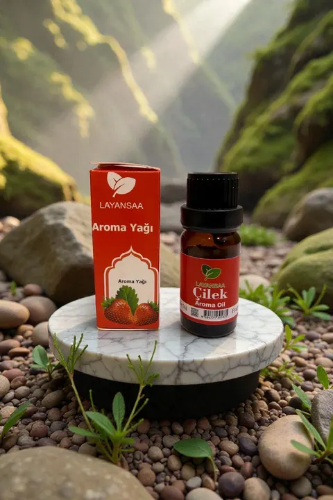 Layansaa Çilek Aroma Yağı | Tatlı ve Neşeli Koku