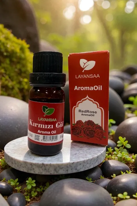 Layansaa Kırmızı Gül Aroma Yağı | Romantik ve Duygusal Koku